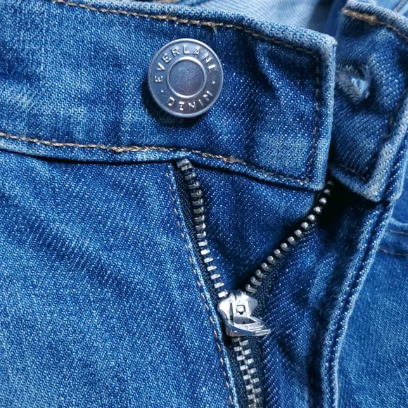 Everlane High Rise Straight Leg Ankle Jeans - Picture 9 of 12